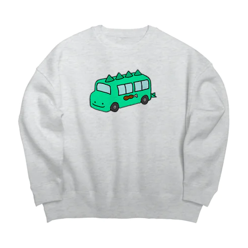 きょうりゅう幼稚園 Big Crew Neck Sweatshirt