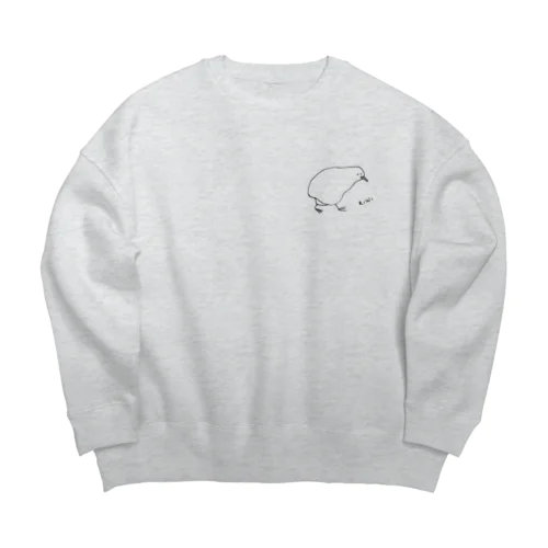 キウイ Big Crew Neck Sweatshirt