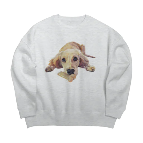 ニエル姫① Big Crew Neck Sweatshirt