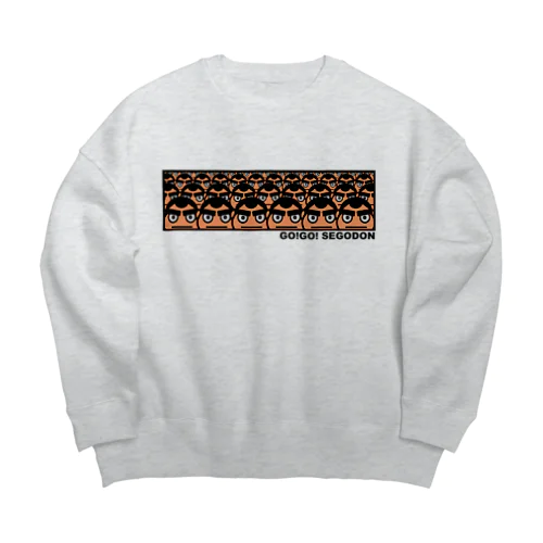 西郷どん いっぱい GO!GO!SEGODON Big Crew Neck Sweatshirt