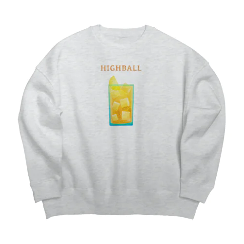 ハイボール Big Crew Neck Sweatshirt