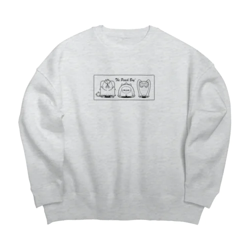 The Peach Boy'  Big Crew Neck Sweatshirt