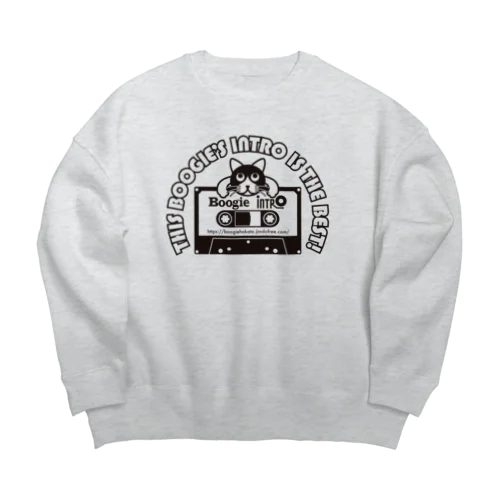猫カセット2023 Big Crew Neck Sweatshirt
