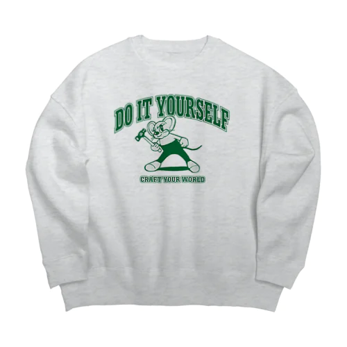 Do it yourself（ネズミ🐭） Big Crew Neck Sweatshirt