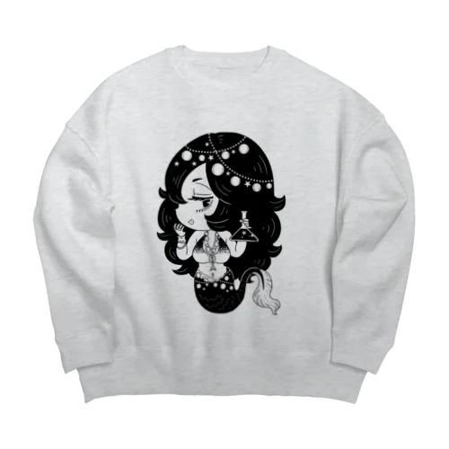 深海の魔女実験中 Big Crew Neck Sweatshirt