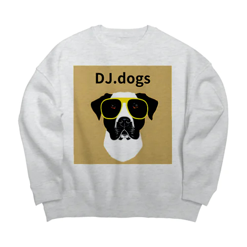 DJ.dogs dogs 7 Big Crew Neck Sweatshirt