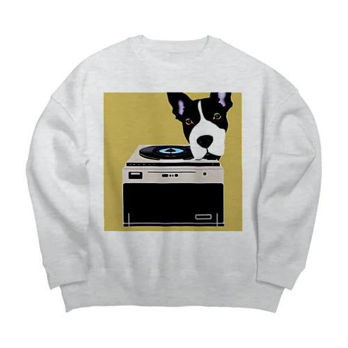 DJ.dogs dogs12 Big Crew Neck Sweatshirt