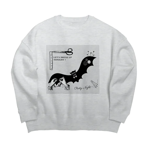 ドレスアップ Big Crew Neck Sweatshirt