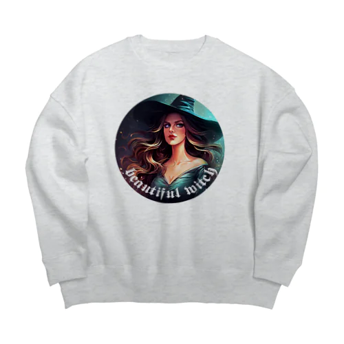 美魔女　これぞリアル美魔女です！ Big Crew Neck Sweatshirt