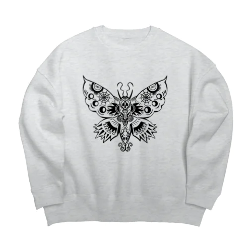 羊たちのシーーッッ！！ Big Crew Neck Sweatshirt