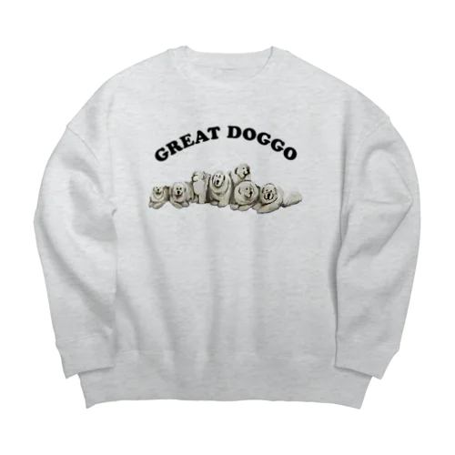 Great Doggo Big Crew Neck Sweatshirt