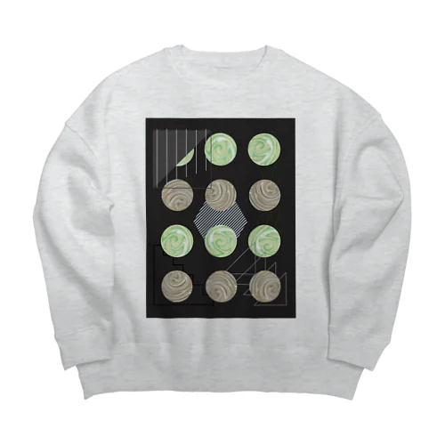 avocado salad Big Crew Neck Sweatshirt