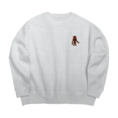 ヴィンテージロボット　トム Big Crew Neck Sweatshirt