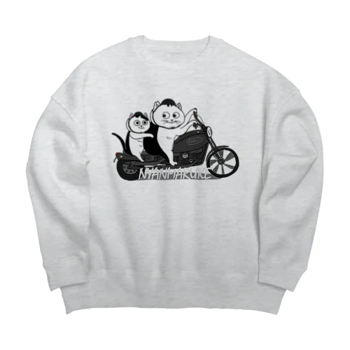 ニャイカー Big Crew Neck Sweatshirt