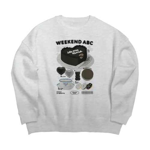 WEEKEND ABC Big Crew Neck Sweatshirt