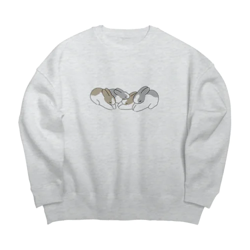 すよすよ Big Crew Neck Sweatshirt