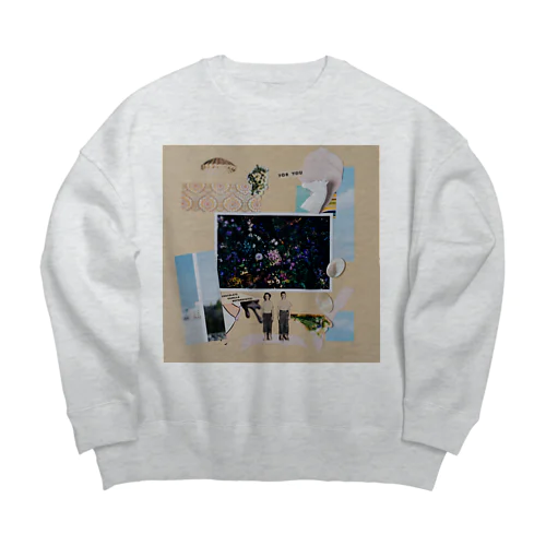 秘密のギフト Big Crew Neck Sweatshirt