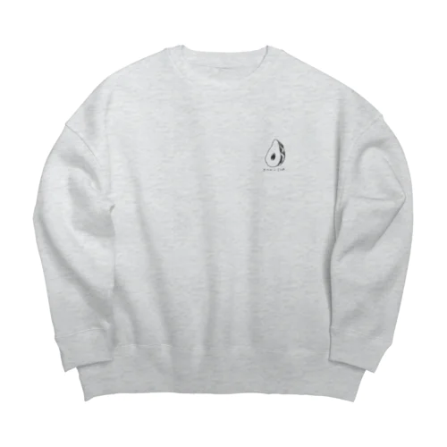 アボカド Big Crew Neck Sweatshirt