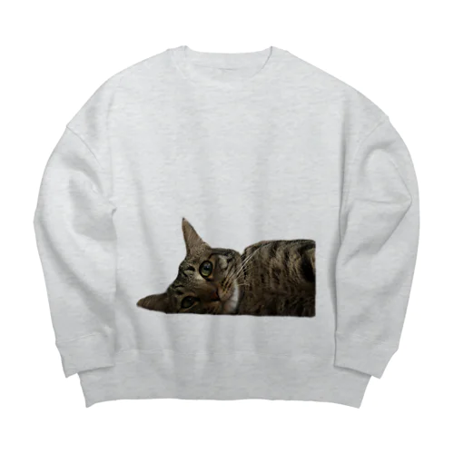 ピコくんゴロン Big Crew Neck Sweatshirt