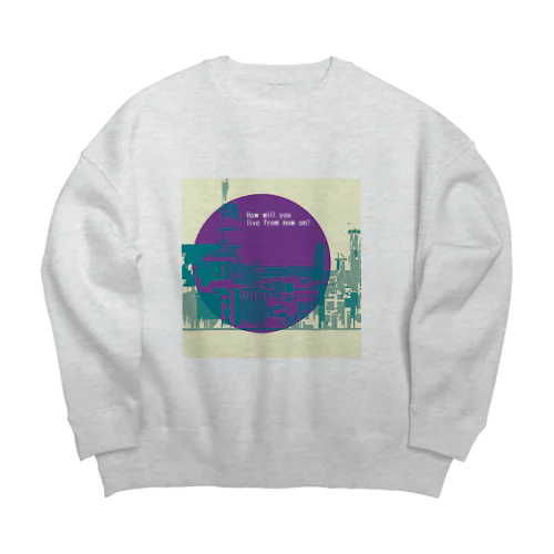 TOWN Big Crew Neck Sweatshirt