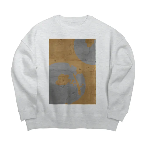 和風「詫び寂び」〇□ Big Crew Neck Sweatshirt