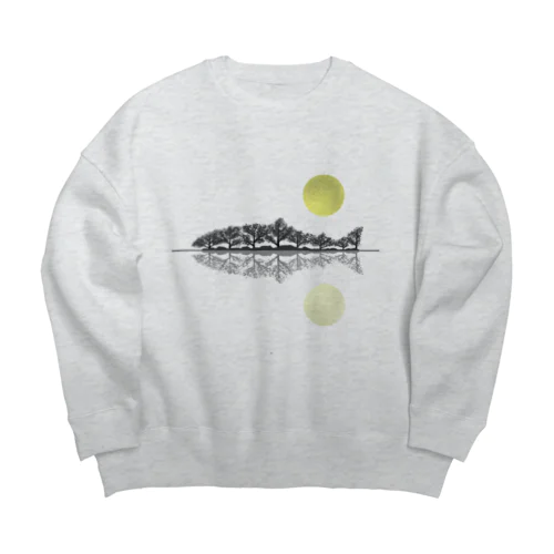 湖畔 Big Crew Neck Sweatshirt