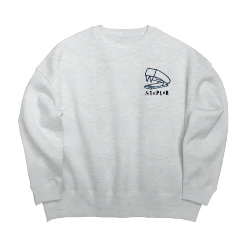 ホッチキス Big Crew Neck Sweatshirt