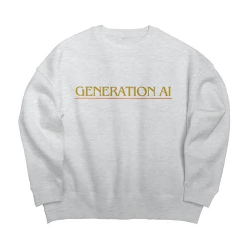 Generation AI Big Crew Neck Sweatshirt