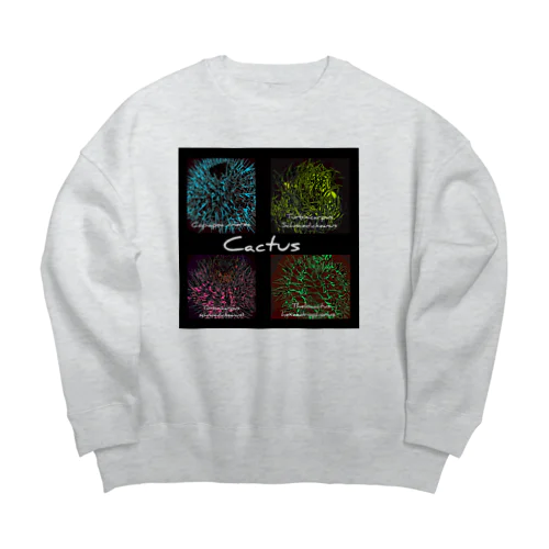 4Cactus Big Crew Neck Sweatshirt