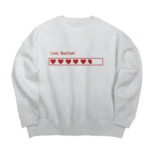 愛情指数 Big Crew Neck Sweatshirt