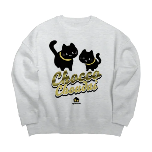 おやつどき Big Crew Neck Sweatshirt