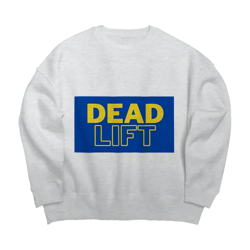 DEADLIFT(青と黄) Big Crew Neck Sweatshirt