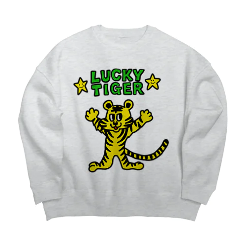 ラッキータイガー Big Crew Neck Sweatshirt