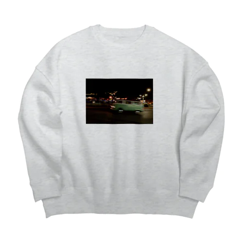 車 Big Crew Neck Sweatshirt