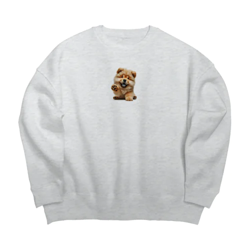 はろ〜！ちゃうちゃう Big Crew Neck Sweatshirt