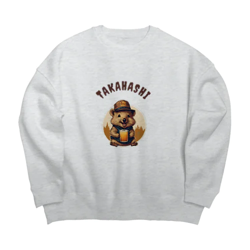 クアッカ高橋 Big Crew Neck Sweatshirt