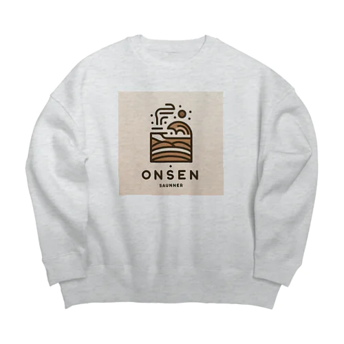 ONSEN SAUNNER Big Crew Neck Sweatshirt