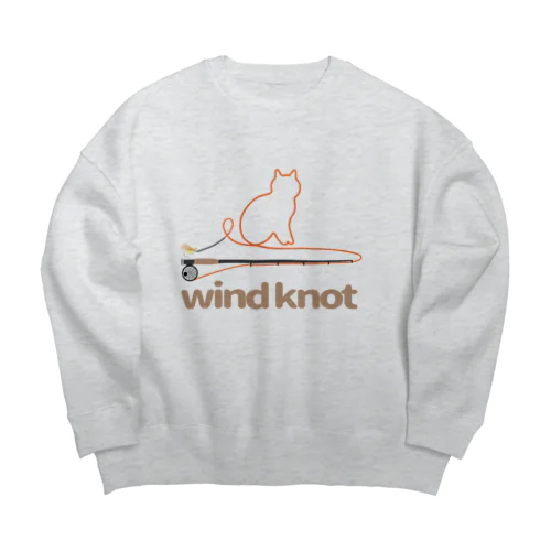 wind knot ビッグシルエットスウェット