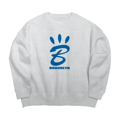 Bマーク Big Crew Neck Sweatshirt