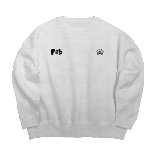 Fab Big Crew Neck Sweatshirt