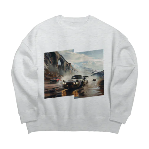 ラリー Big Crew Neck Sweatshirt