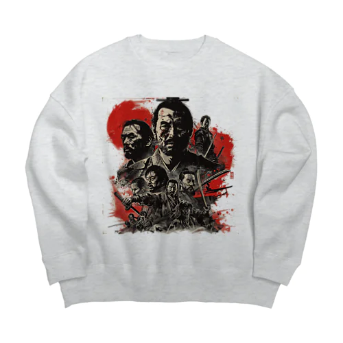 侍 Big Crew Neck Sweatshirt