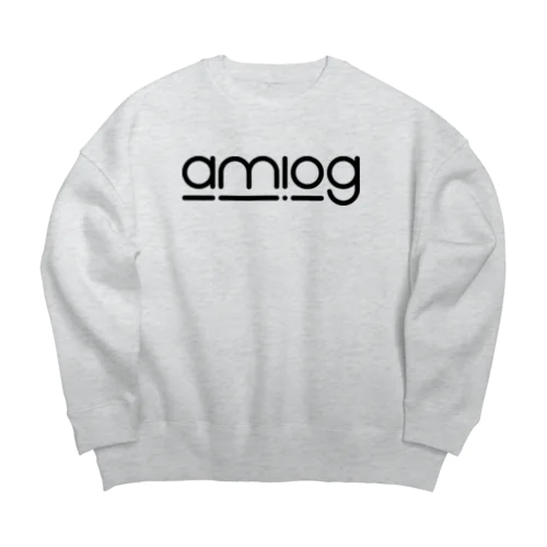 Amlog Black Logo Collection ビッグシルエットスウェット