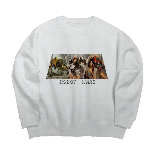 ロボット大戦 Big Crew Neck Sweatshirt