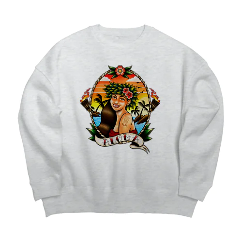 🌺ALOHA🌴 Big Crew Neck Sweatshirt