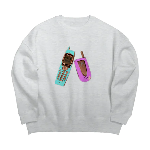 CALL ME Big Crew Neck Sweatshirt