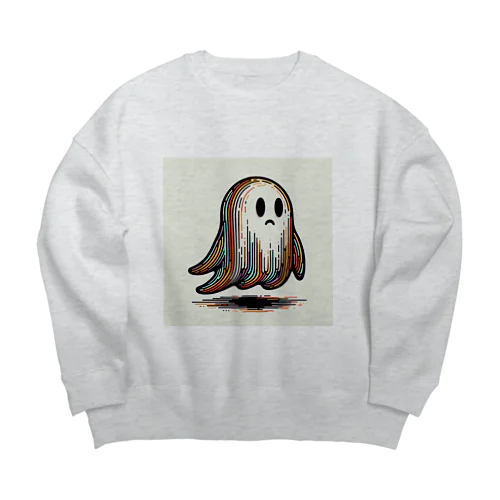 ゴーストくん Big Crew Neck Sweatshirt