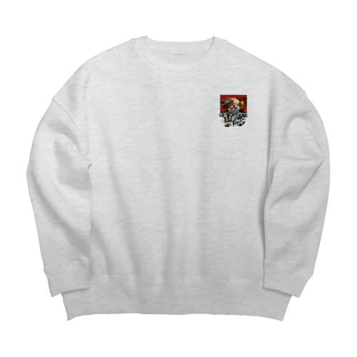 メタファー : リファンタジオ  Big Crew Neck Sweatshirt