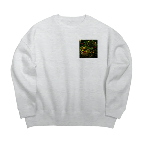 大地の恵み Big Crew Neck Sweatshirt