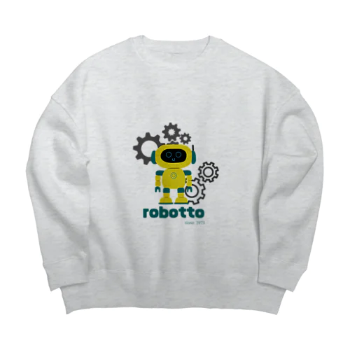 ロボット Big Crew Neck Sweatshirt